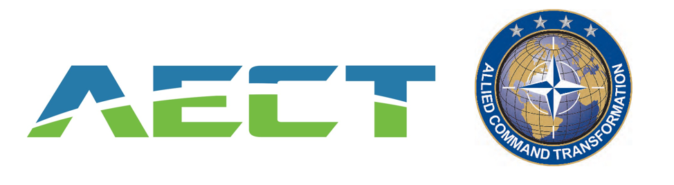 AECT-NATO ACT logos