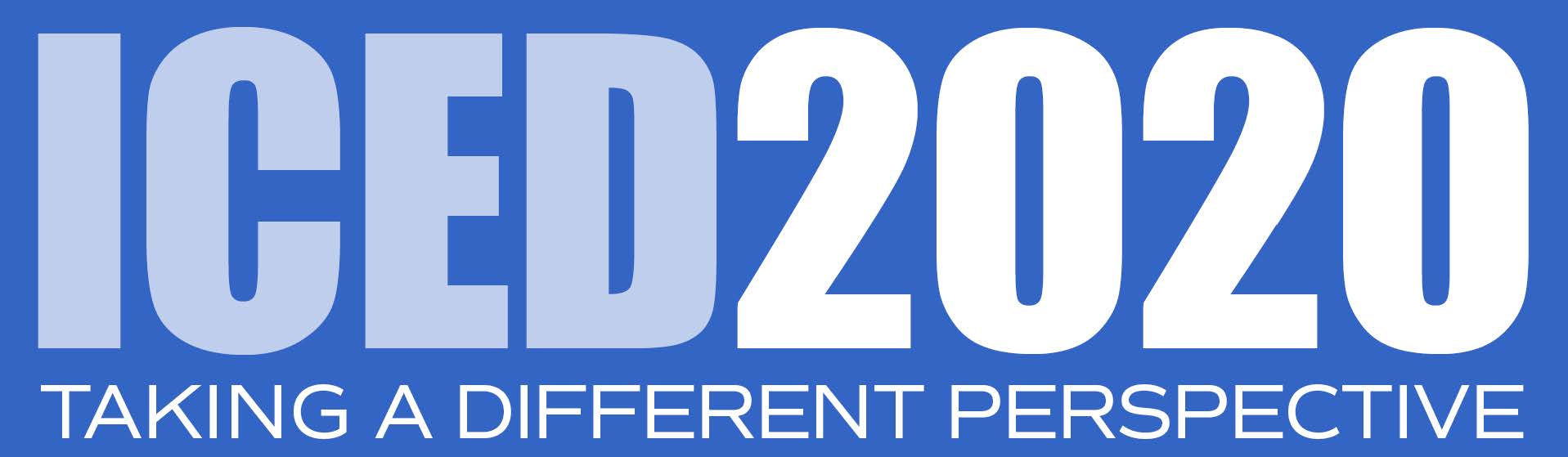 ICED 2020 No Dates ICED 2020 No Dates