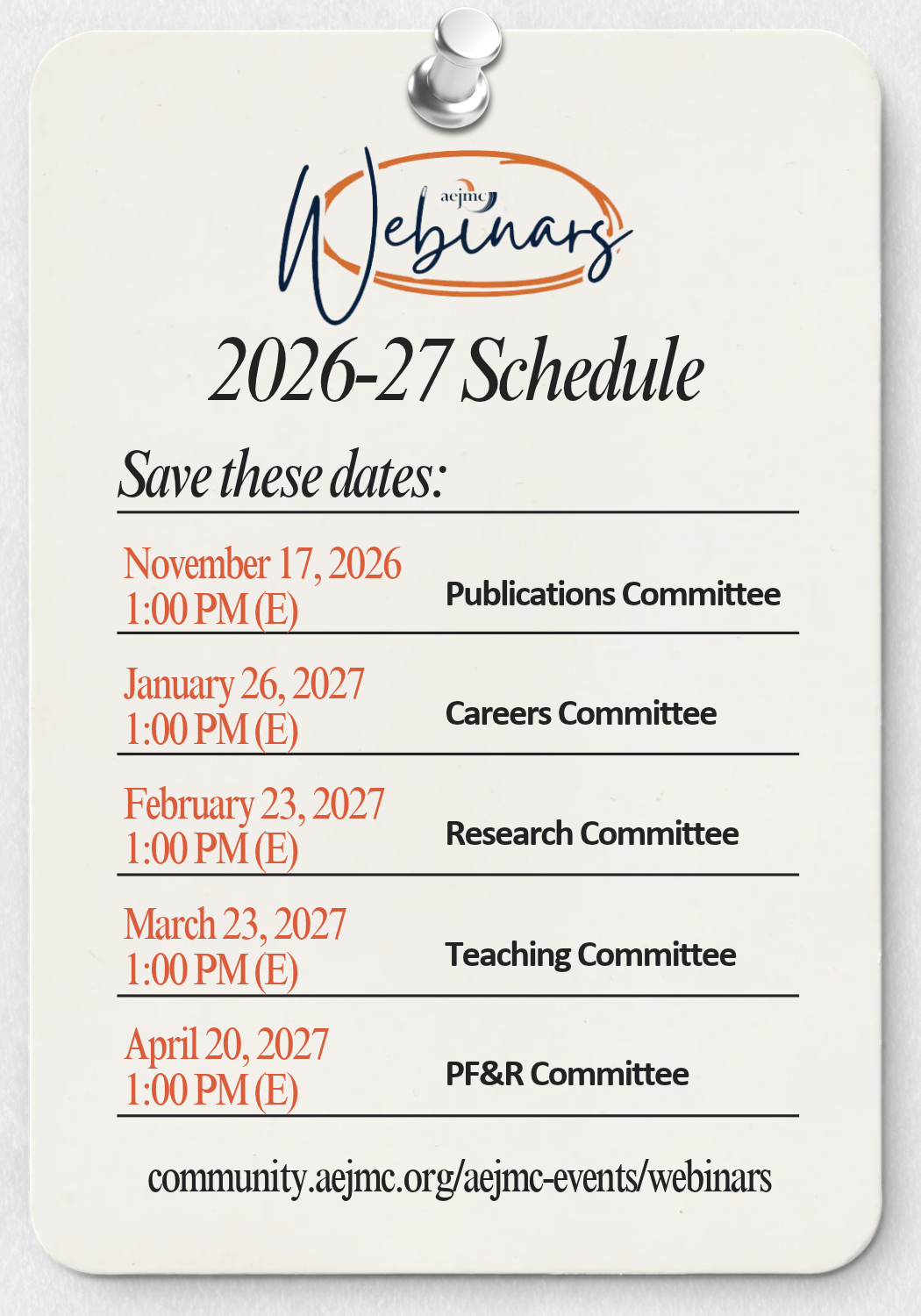 AEJMC Webinars