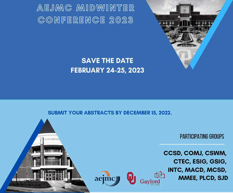 AEJMC MIDWINTER CONFERENCE 2023