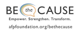 Be the CAUSE
