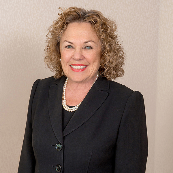 Marsha Cowan smiling