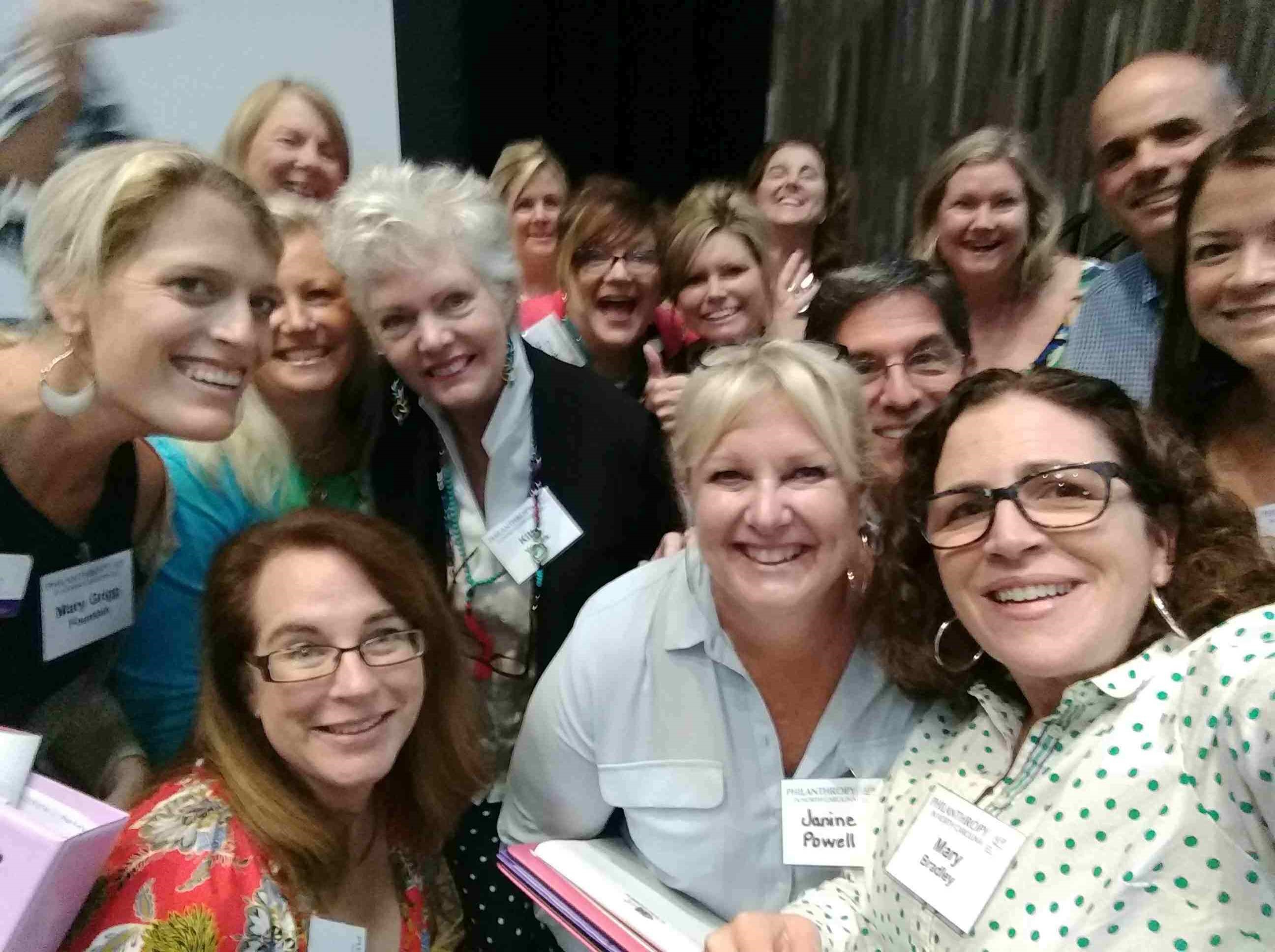 Cape Fear AFP Members Members at the AFP NC Philanthropy Conference in August