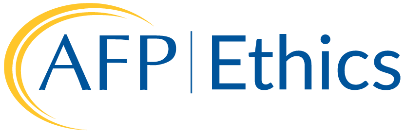 AFP logo and word Ethics