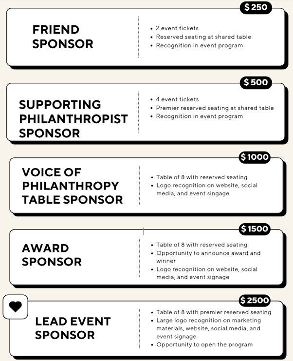Sponsorship Packages