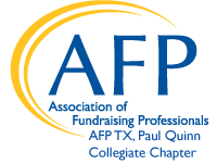 AFPTXPaulQuinnCollegeCollegiateChapter logo. This will take you to the homepage