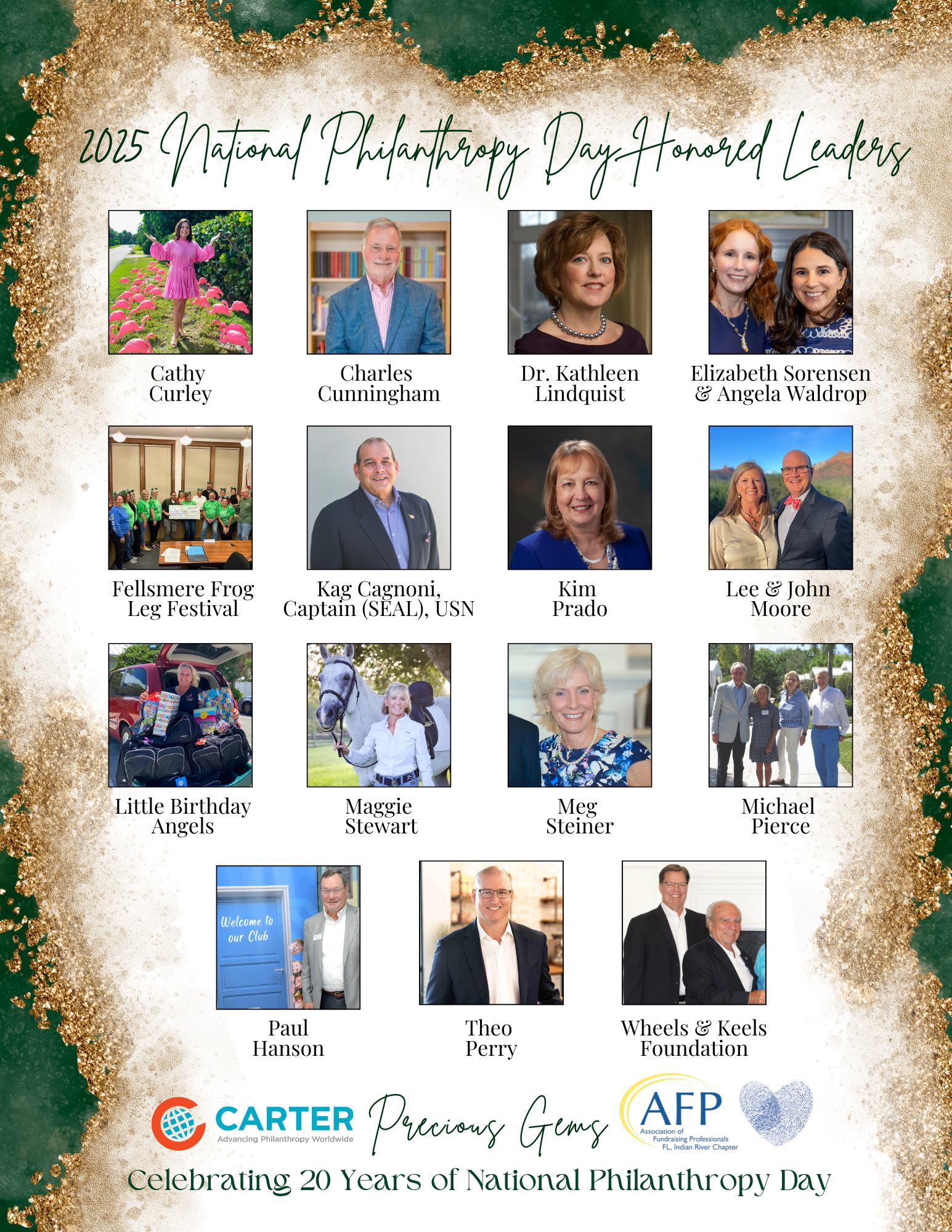 15 Honorees from NPD 2025