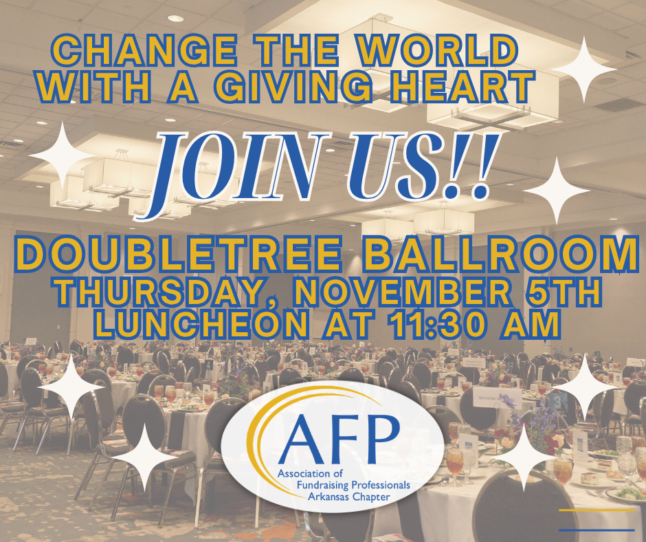AFP Arkansas National Philanthropy Day Luncheon