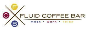 Fluid coffee logo GOOD Fluid coffee logo GOOD