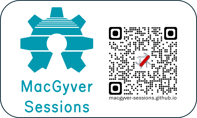 MacGyver Session QR Code