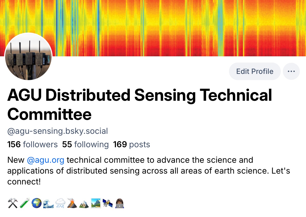 Screenshot of DS TC bluesky account profile