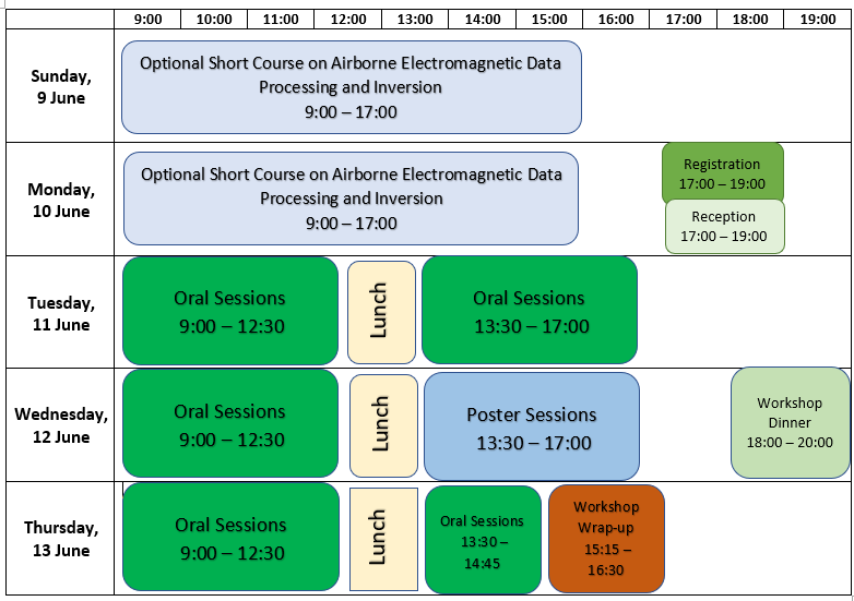 Schedule at a Glance