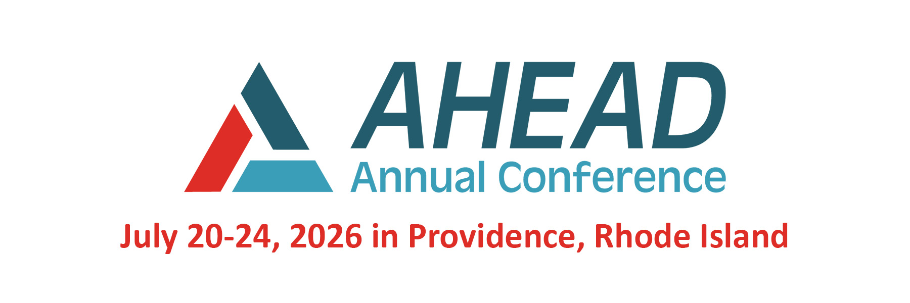 logo for AHEAD's annual conference