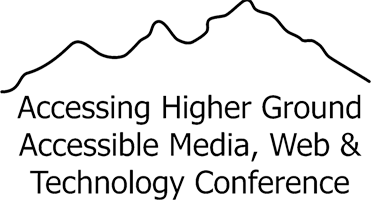 Accessing Higher Ground conference logo