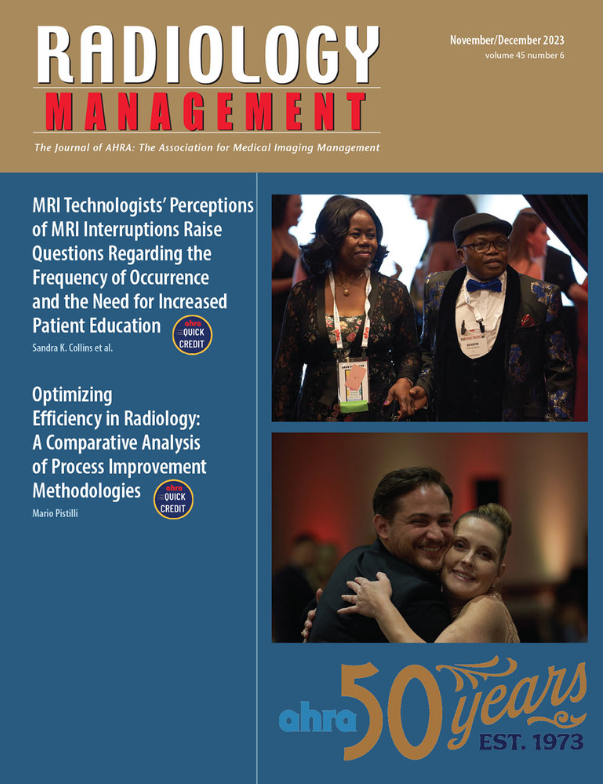 Publications AHRA The Association for Medical Imaging Management