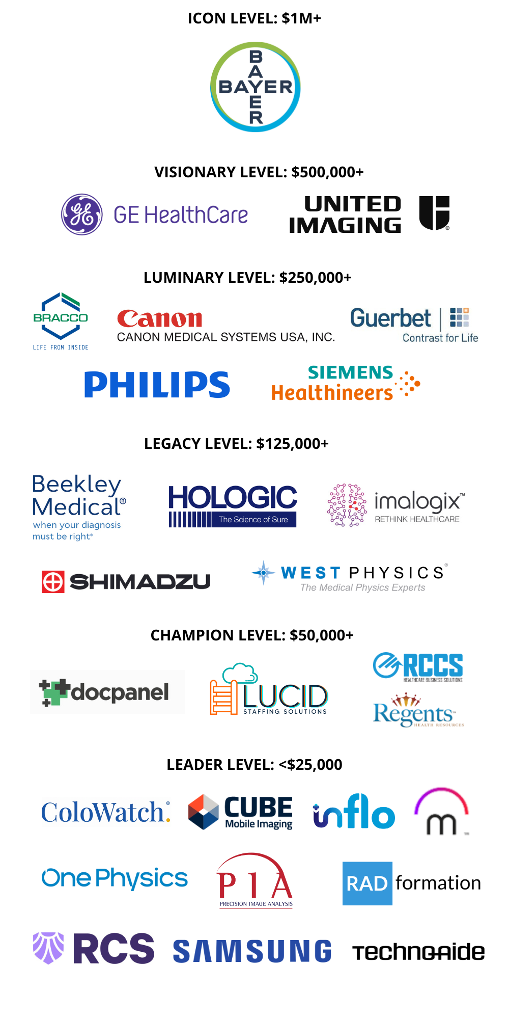 Corporate Sponsors