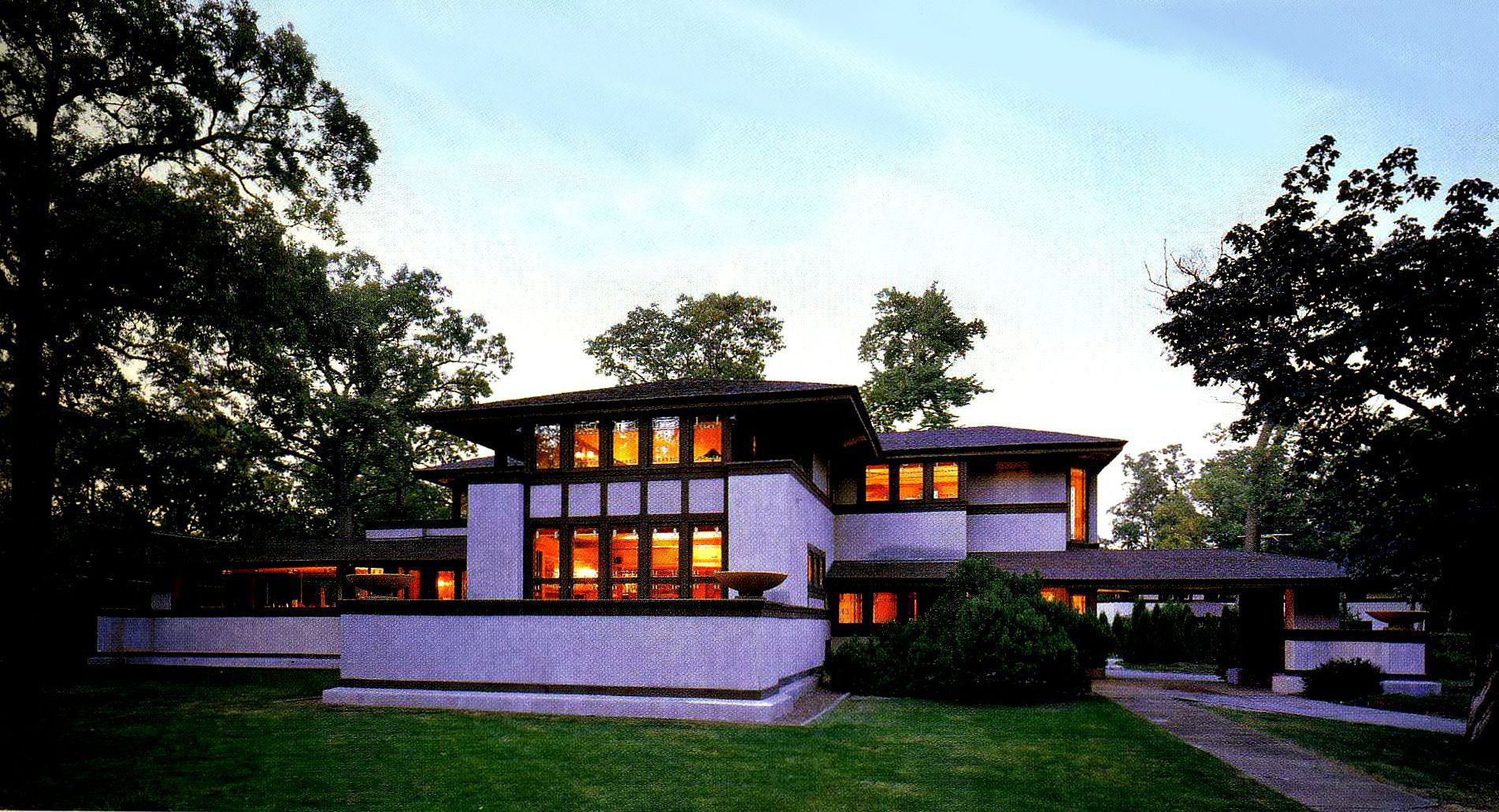 Frank Lloyd Wright, Ward Willits House, Highland Park, Illinois, 1902 Frank Lloyd Wright, Ward Willits House, Highland Park, Illinois, 1902