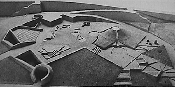 Riverside Playground Design: Collaboration by Louis Kahn and Isamu Noguchi