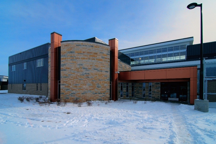 Figure 4:&nbsp; WCC Multi-denominational spiritual space.&nbsp; Exterior