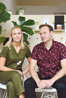 Portrait of Jenny and Jeff Guggenheim, taken by Mikola Accuardi