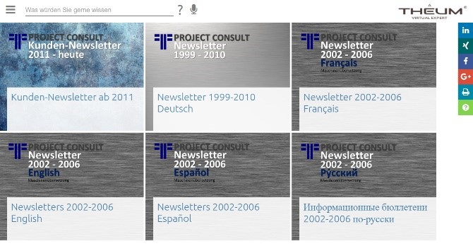 Die PROJECT CONSULT Newsletter Theum-Wissensbasis Die PROJECT CONSULT Newsletter Theum-Wissensbasis