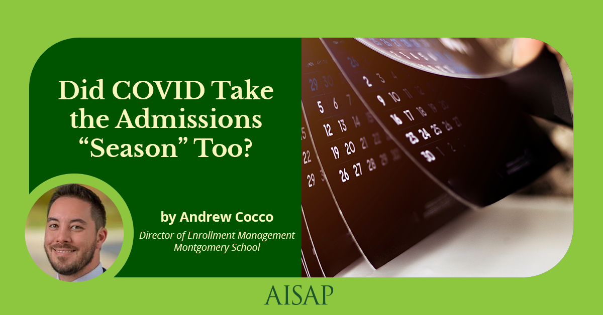 Did COVID Take the Admissions 