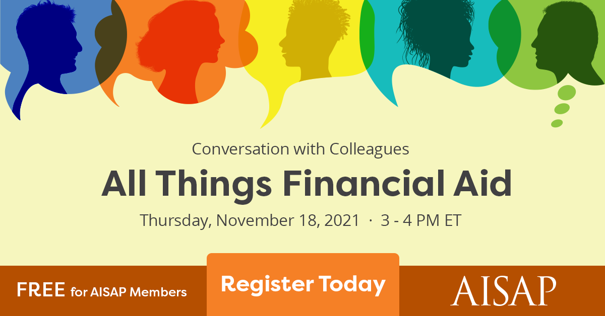 Conversation with Colleagues: All Things Financial Aid