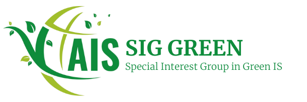 SIG Green - Special Interest Group on Green Information Systems logo. This will take you to the homepage