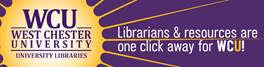 WCU banner directing to the WCU Libraries homepage