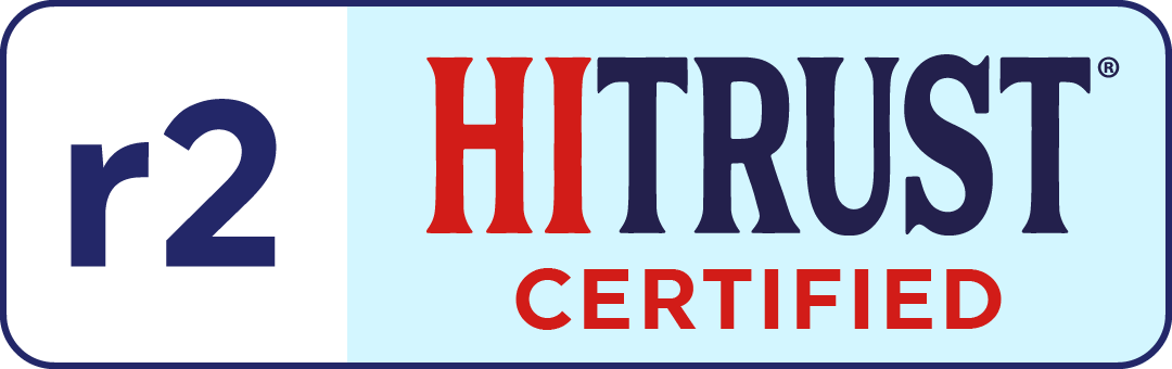 HITRUST r2 certification badge