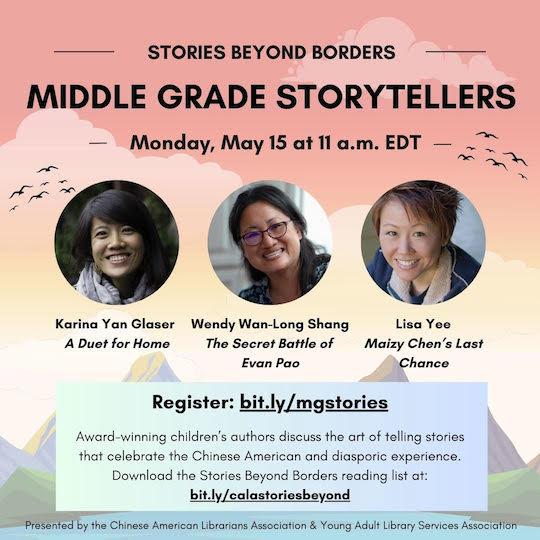 Middle Grade Storytellers -- register bit.ly/mgstories 