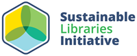 Triple Bottom Line Logo for Sustainable Libraries Initiative