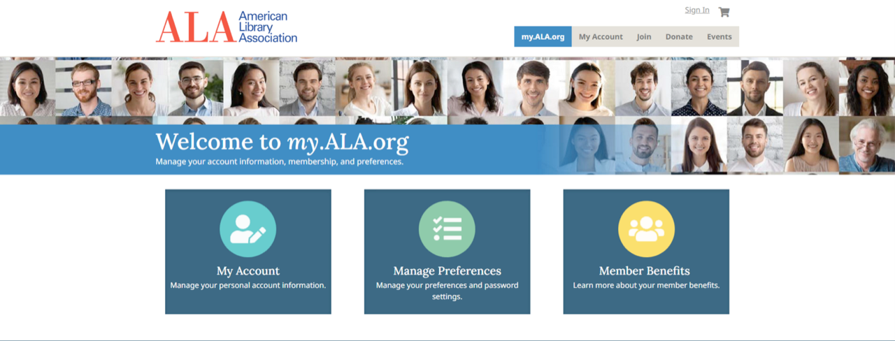 ALA.org updates -- You may need to update your password | PLA Digital ...