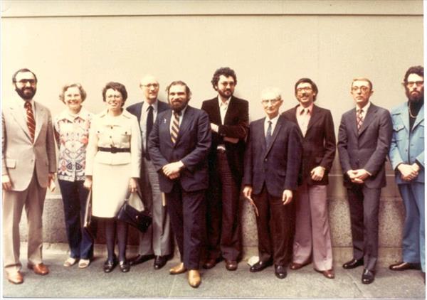 Paul Fasana is second from the right in the attached--taken at the LITA cataloguing institute in 1977.