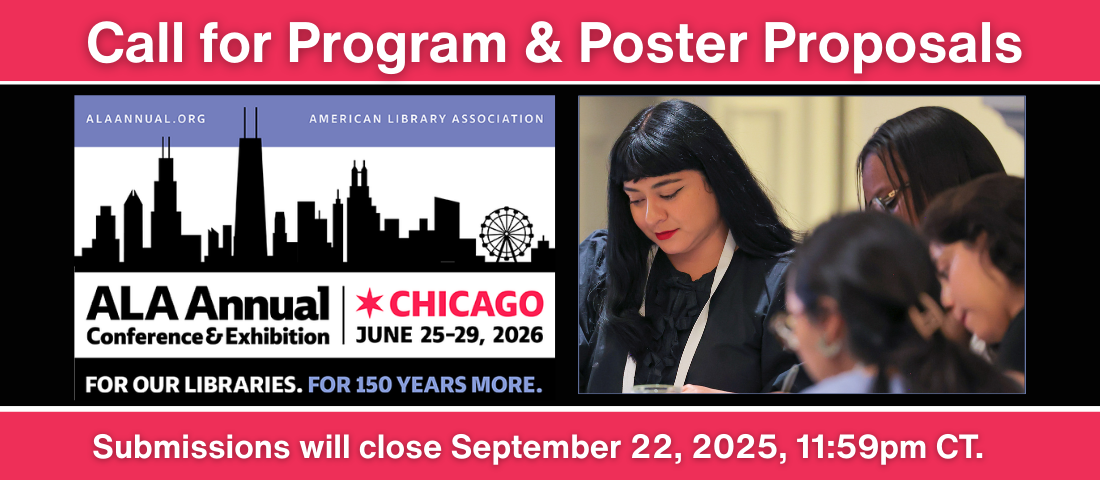  Call for Proposals | 2026 ALA Annual Conference & Exhibition