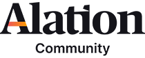 Alation Community logo. This will take you to the homepage