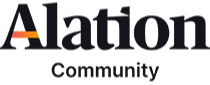Alation Community logo. This will take you to the homepage