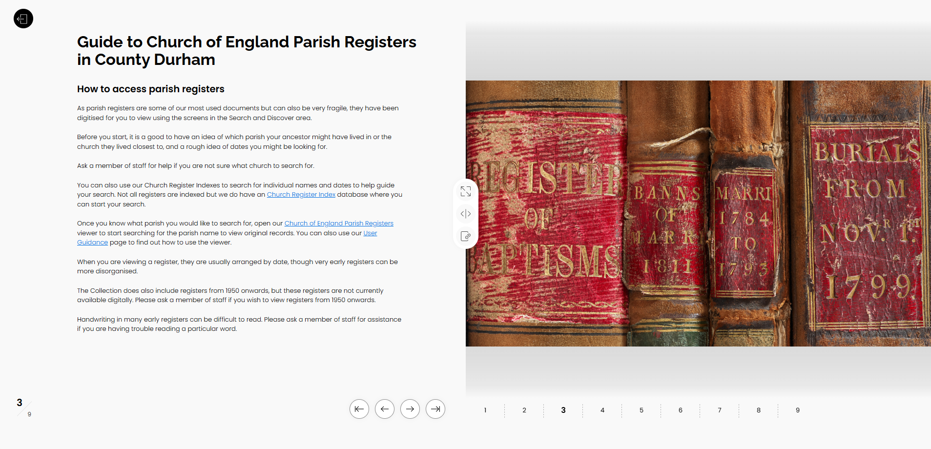Parish Registers Exhibition