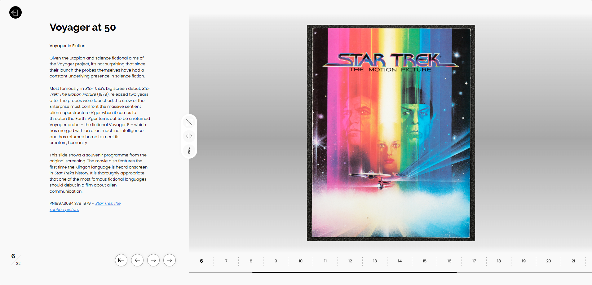 Voyager at 50 Exhibition