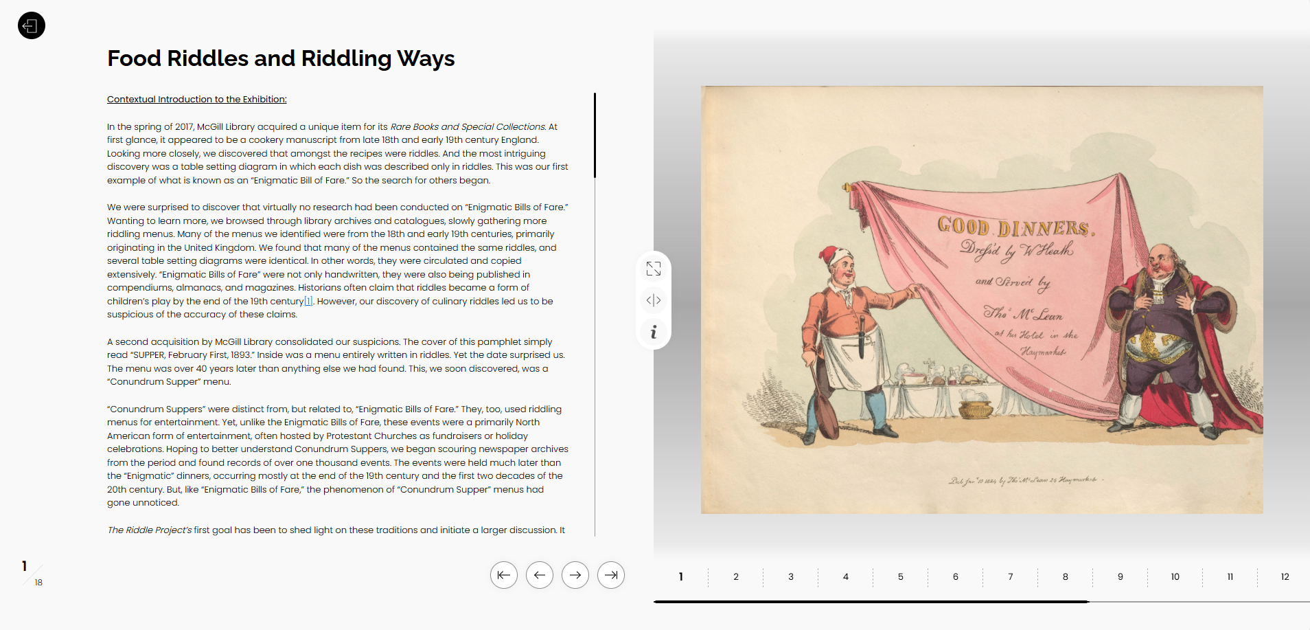 Food Riddles Exhibition