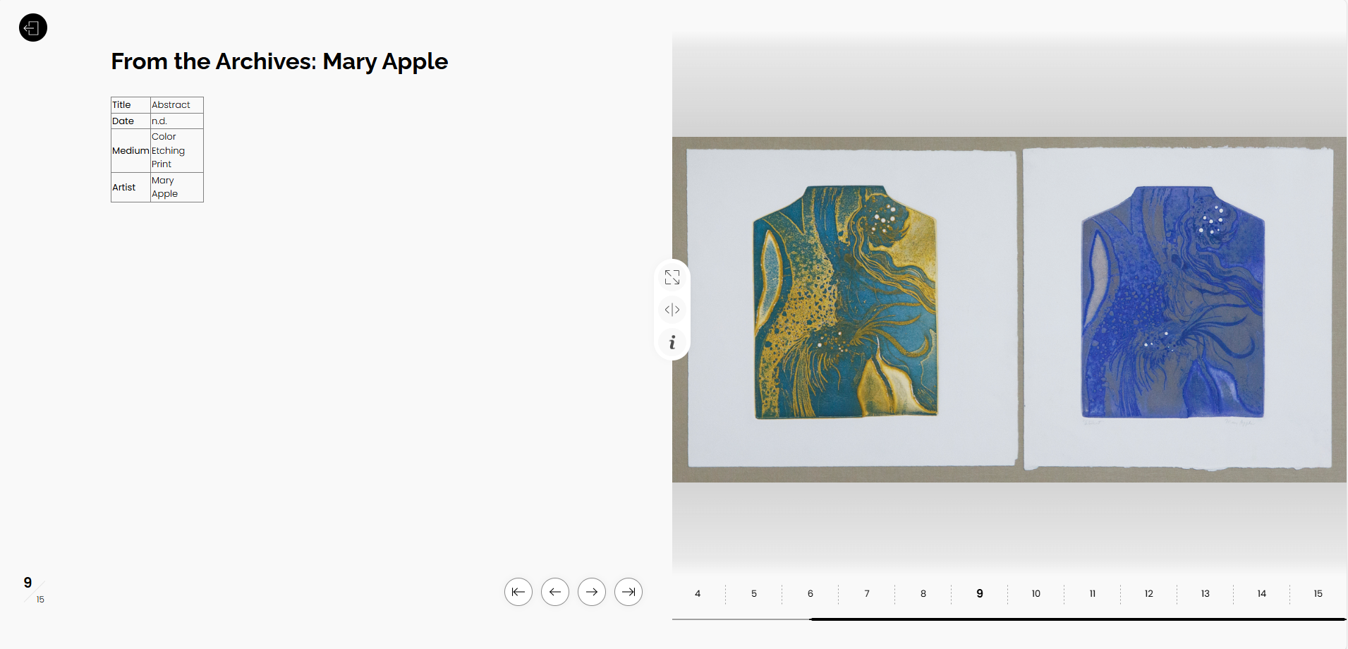 Mary Apple Art Exhibition