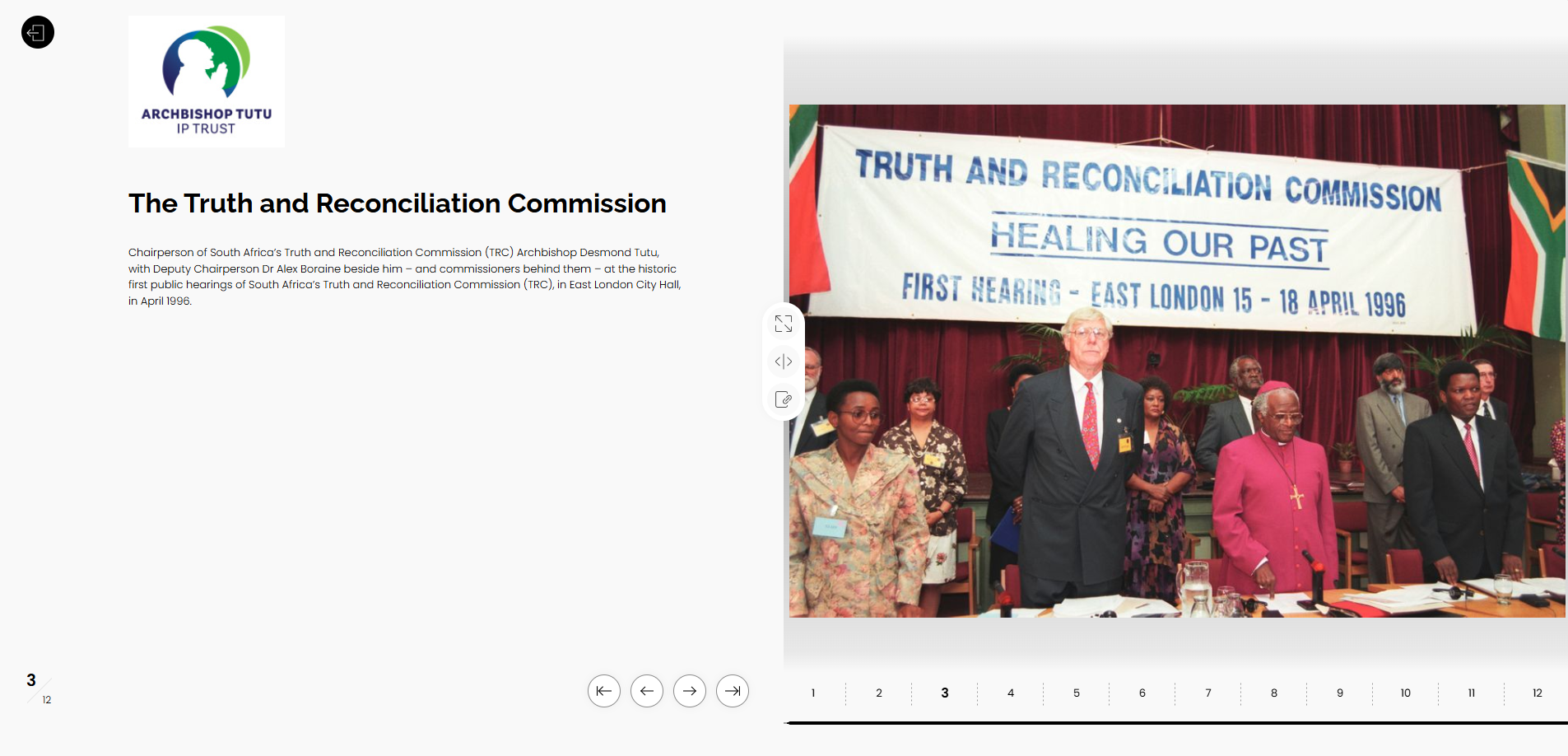 Truth and Reconciliation Commission Exhibition