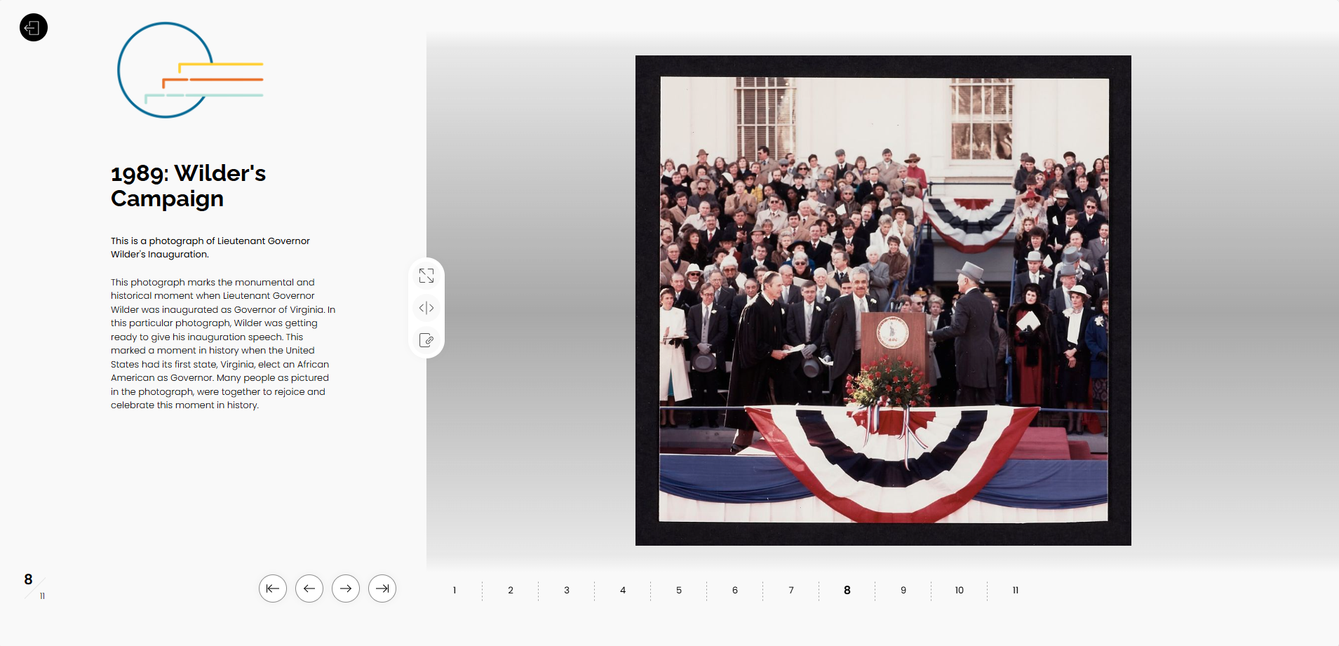 1989 Wilder's Campaign Exhibit