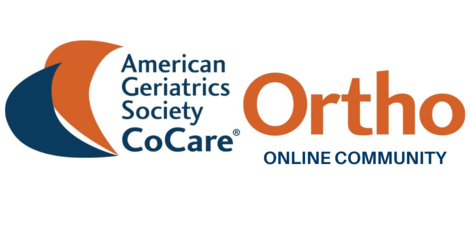 AGS CoCare: Ortho Community logo. This will take you to the homepage