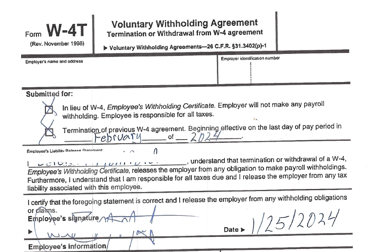 W 4t Form.pdf Federal Tax Withholding | Open Forum