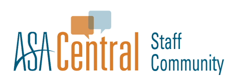 ASA Staff Microsite logo. This will take you to the homepage