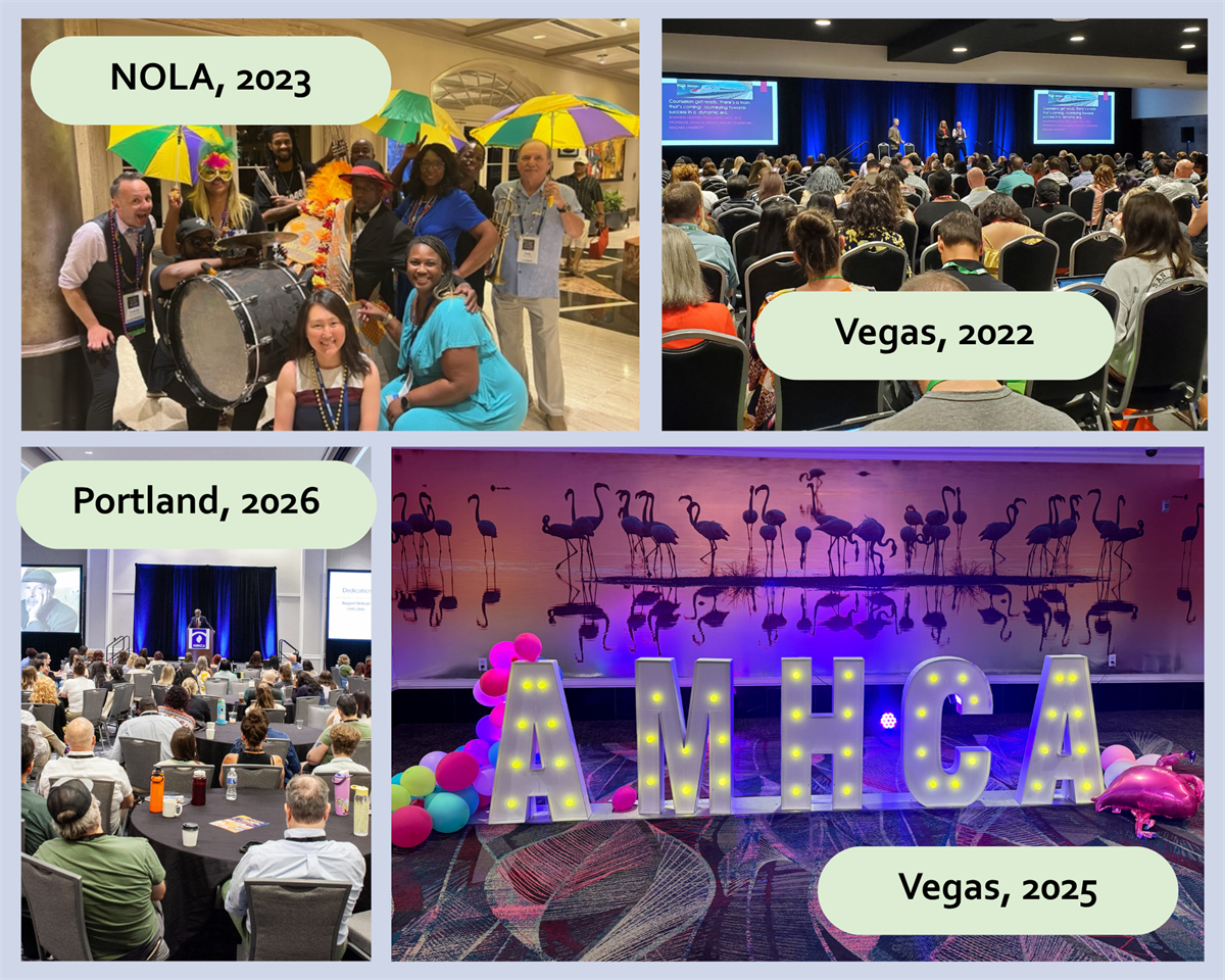 COLLAGE: 2022–2026 Conference photos