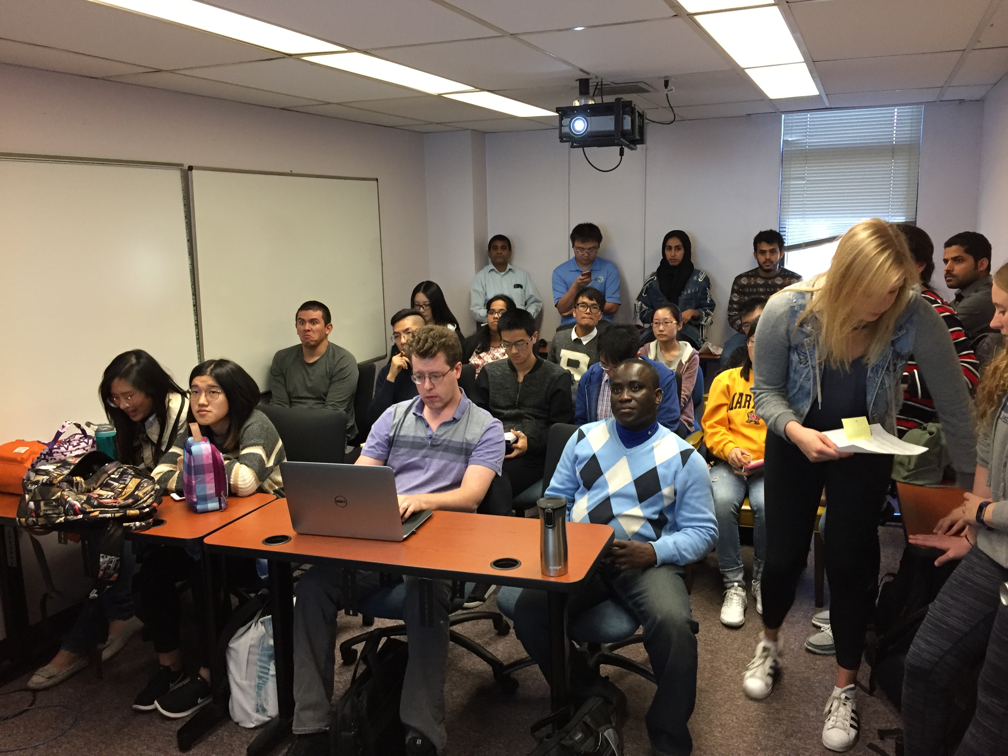 There was a lot of interest in learning LaTeX