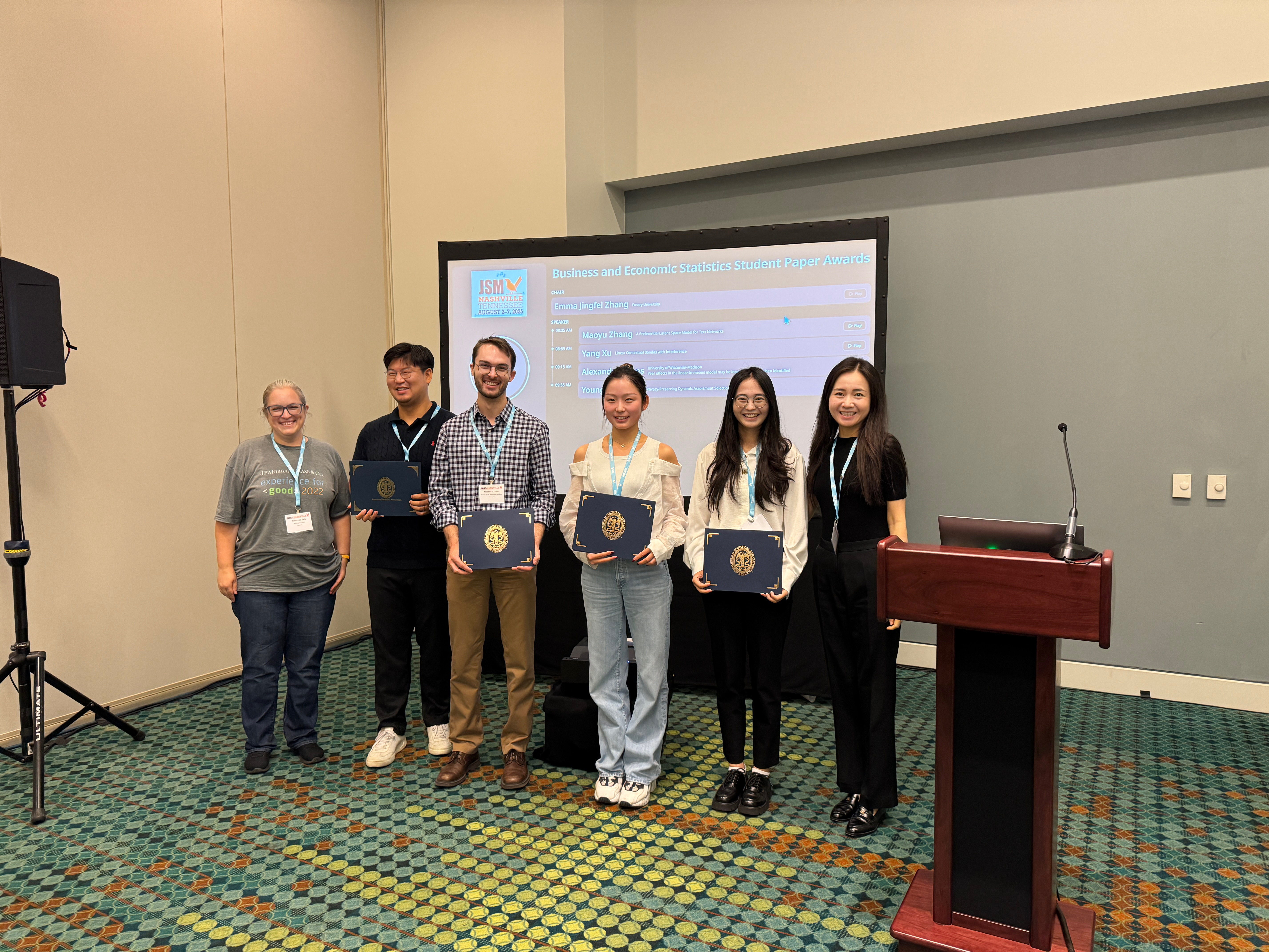 JSM 2025 - Student Paper Awards