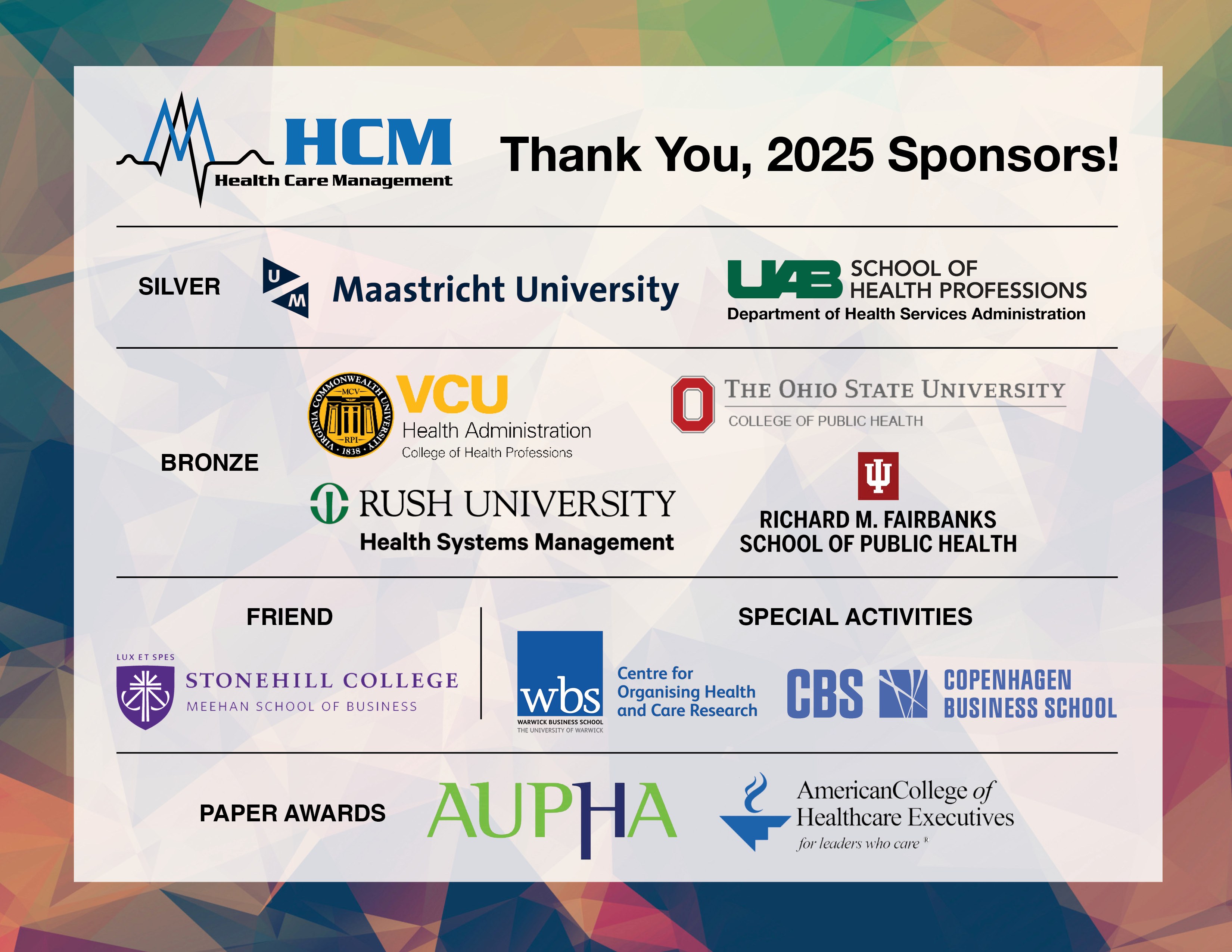 Image of sponsors' logos